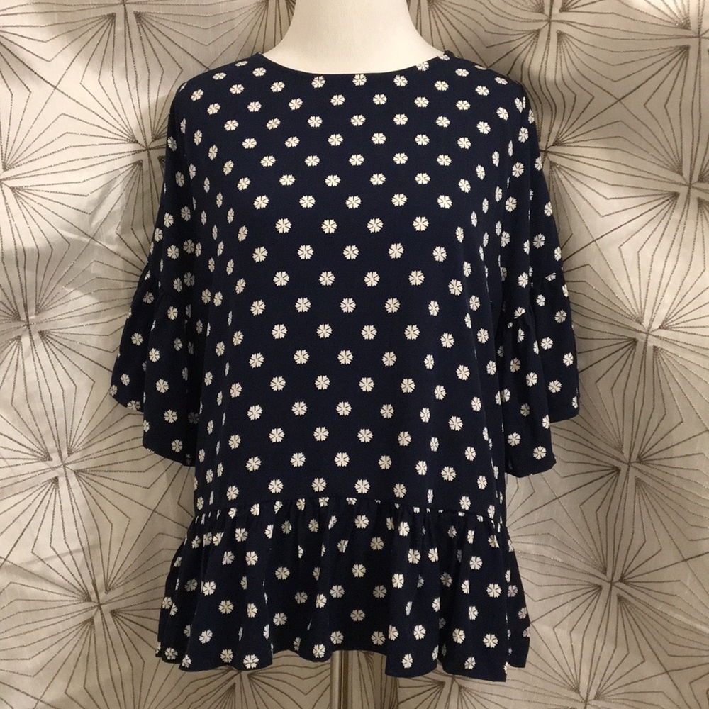 Abercrombie & Fitch Dark Blue Dress/Work Shirt